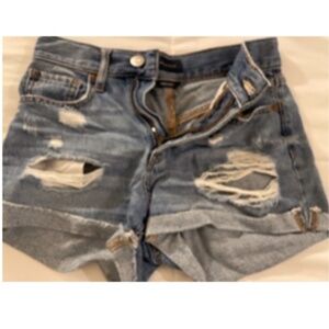 Aeropostale mom jean short size 000 waist 23